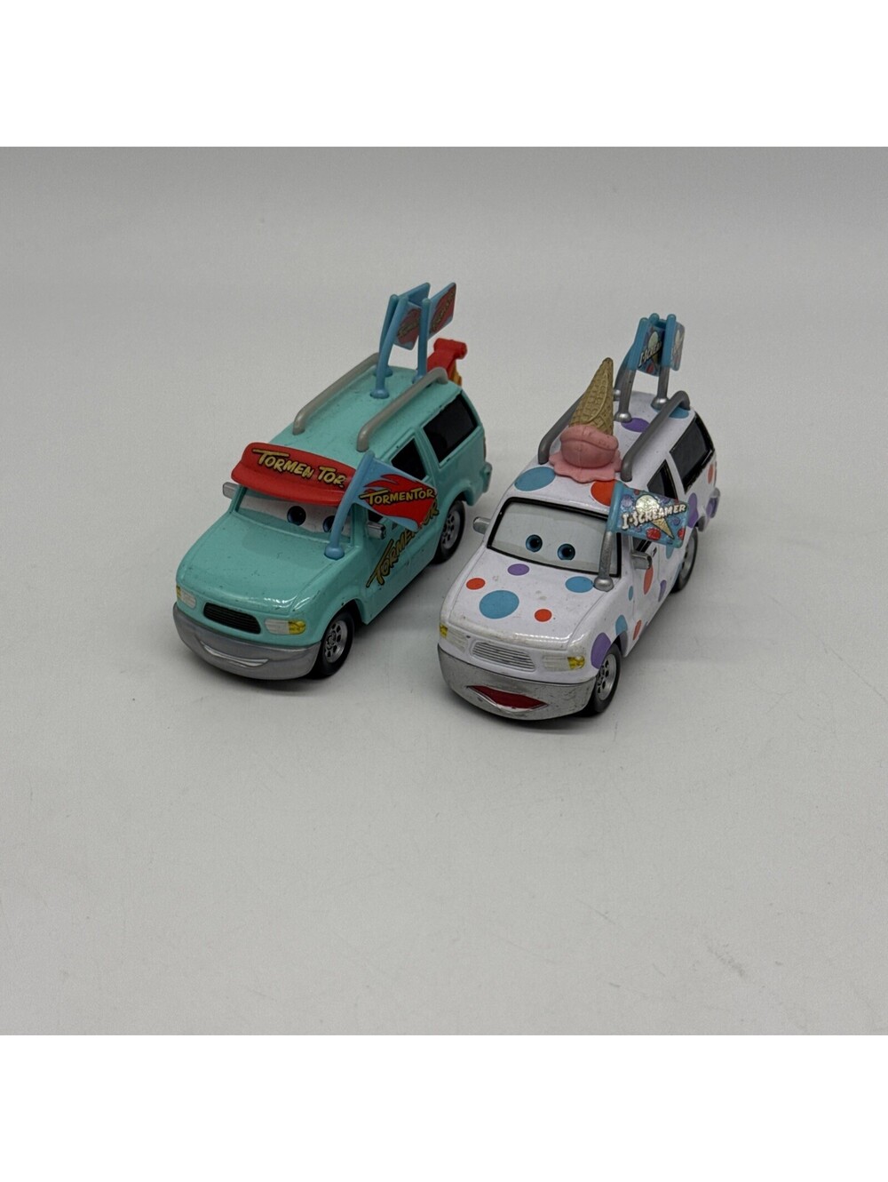 Mattel Disney Pixar Cars Toon I-Screamer’s & Tormentor’s Biggest Fan Loose